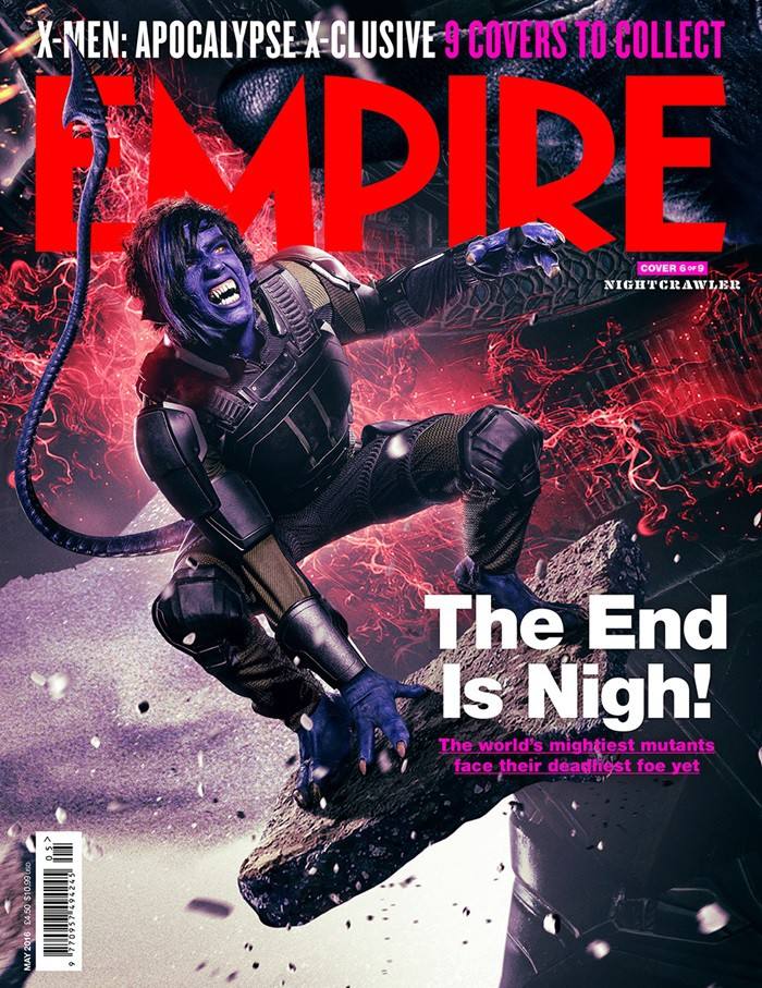 นิตยสาร Empire จัดเต็ม 9 ปก จากภาพยนตร์ฟอร์มยักษ์ X-Men:Apocalypse