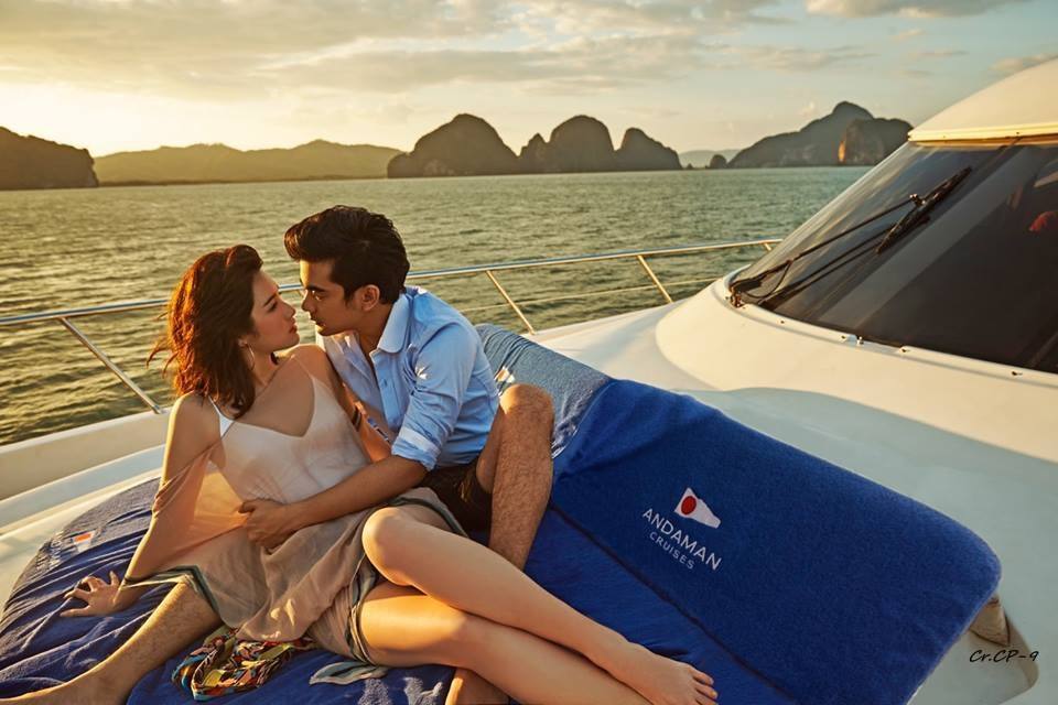 แป้งโกะ จินตนัดดา & ฌอห์ณ จินดาโชติ @ HONEYMOON+TRAVEL no.166 March 2016