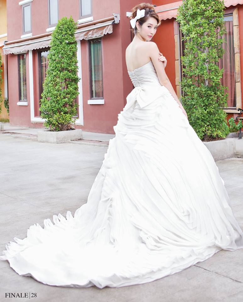 "ฐิสา วริฏฐิสา" นางเอกช่อง 7 ในชุดเจ้าสาว