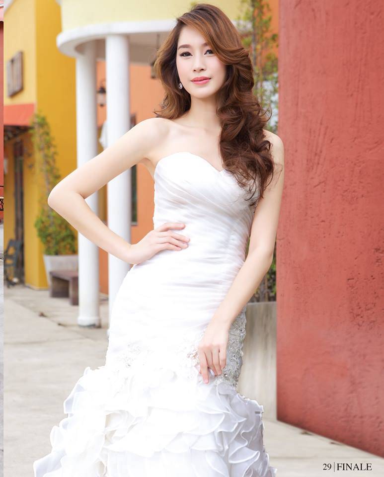 "ฐิสา วริฏฐิสา" นางเอกช่อง 7 ในชุดเจ้าสาว