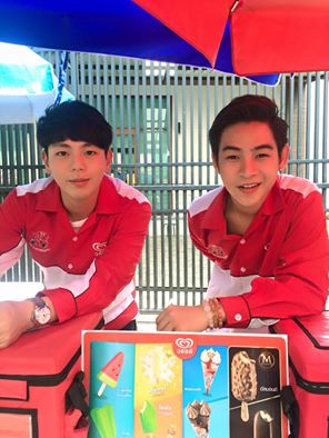 เด็กขายไอติมน่ารักๆ