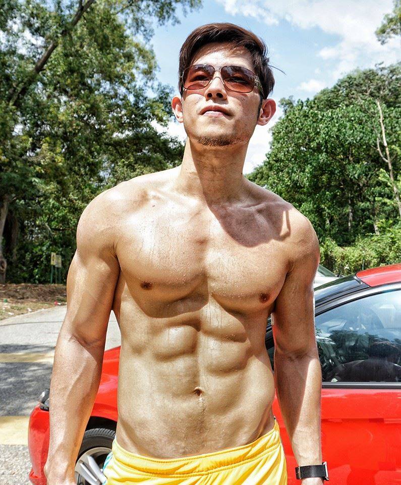 Jordan Yeoh หนุ่มหล่อกล้ามแน่น