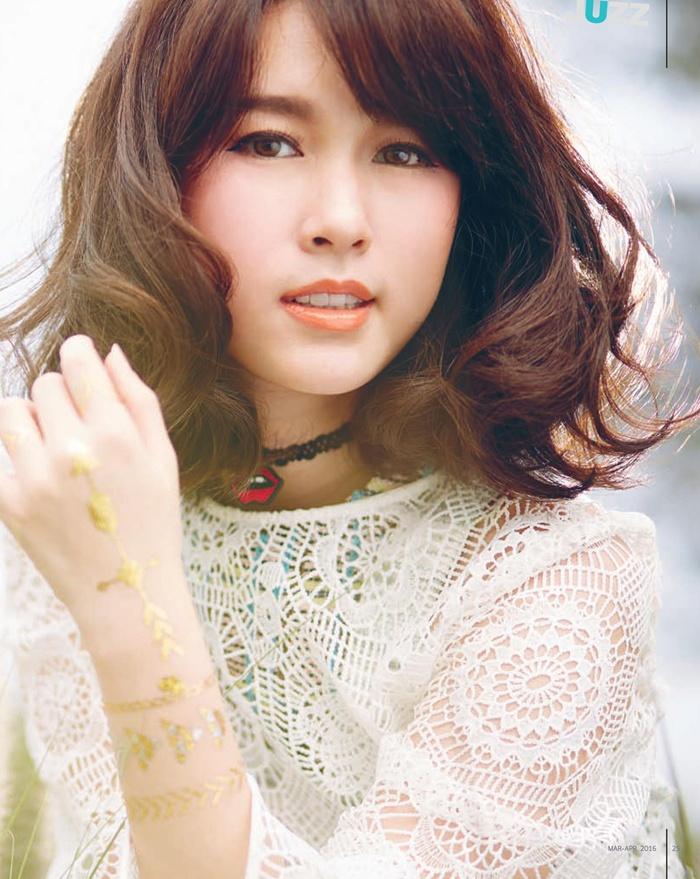 แป้งโกะ จินตนัดดา @ JUZZ Magazine year 3 issue 3 March 2016