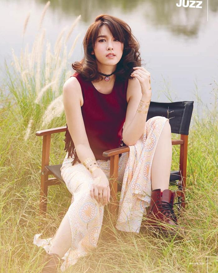 แป้งโกะ จินตนัดดา @ JUZZ Magazine year 3 issue 3 March 2016