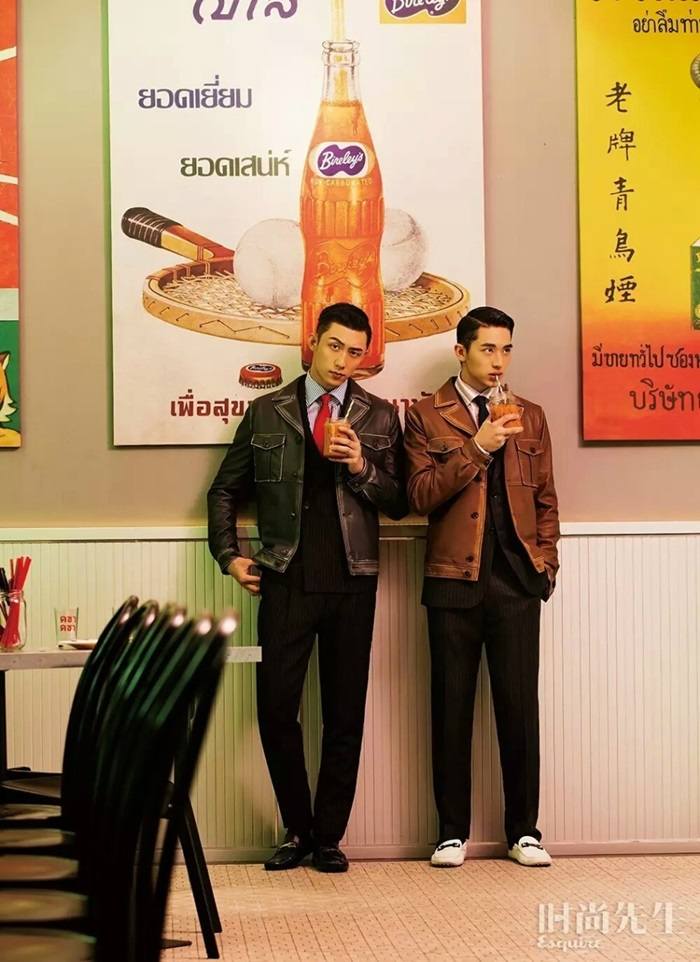 Huang Jing Yu & Xu Wei Zhou @ Esquire China April 2016