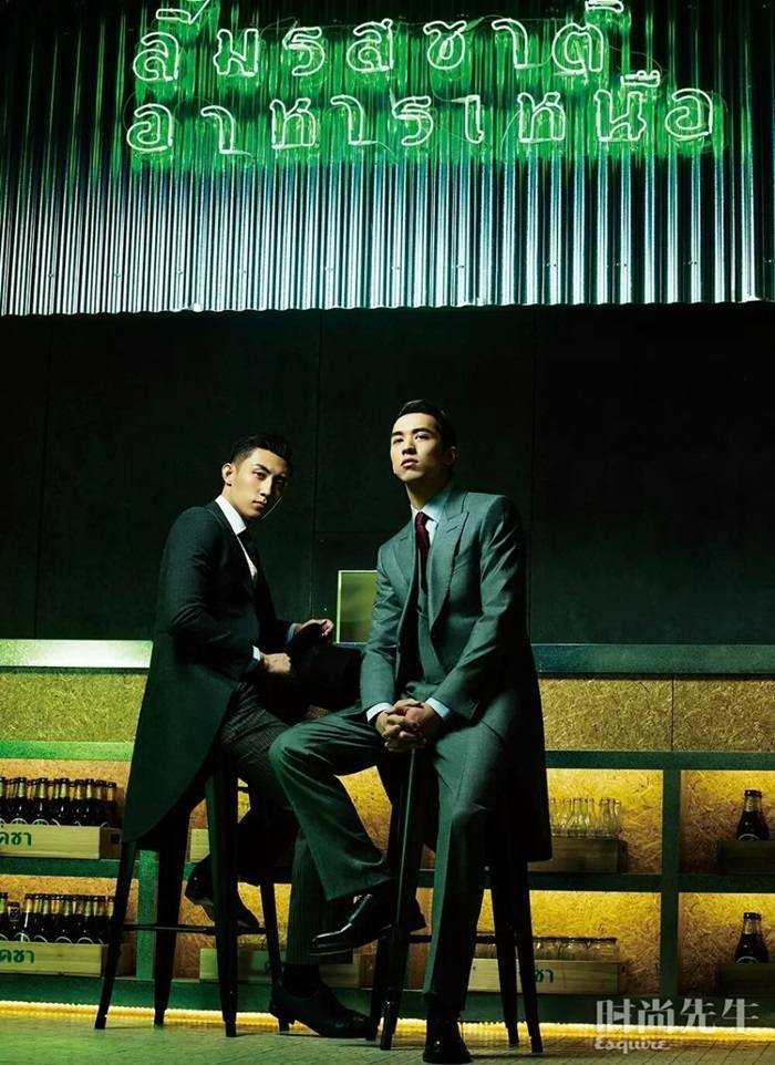 Huang Jing Yu & Xu Wei Zhou @ Esquire China April 2016