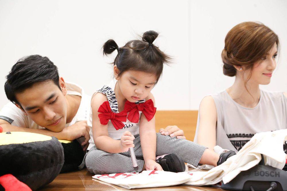 น้องมะลิกับแม่โบว์ ที่โตโยบัสส์ สาขาพระราม 2