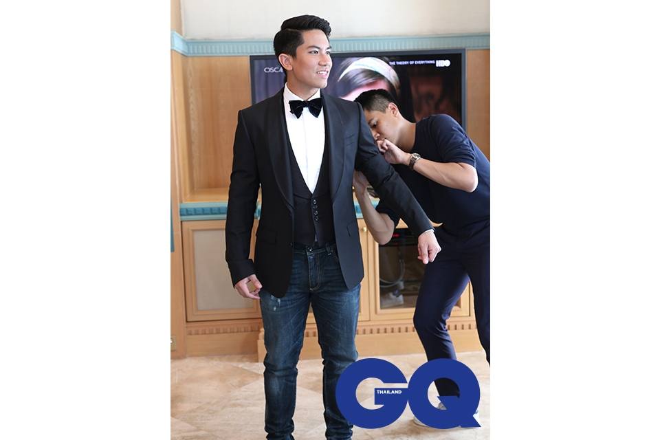 เจ้าชายอับดุล มาทีน @ เบื้องหลังการถ่ายแบบ GQ Thailand ฉบับเดือนเมษายน 2559