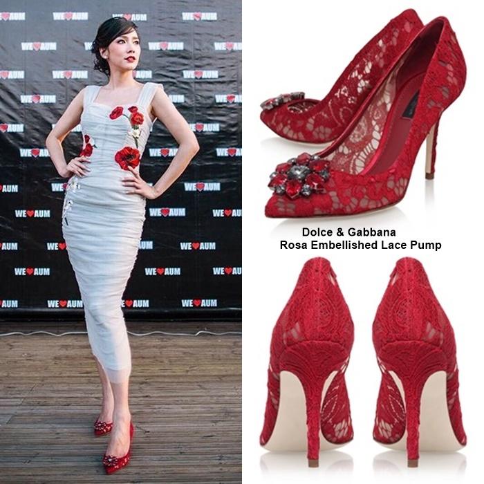 อั้ม พัชราภา สวย เจิด สุดๆ ในชุดเดรสลายดอกของแบรนด์ดัง Dolce & Gabbana