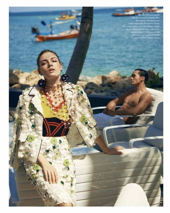 Tim Maiau & Maria Gornostaeva @ Power Magazine issue 109 April 2016