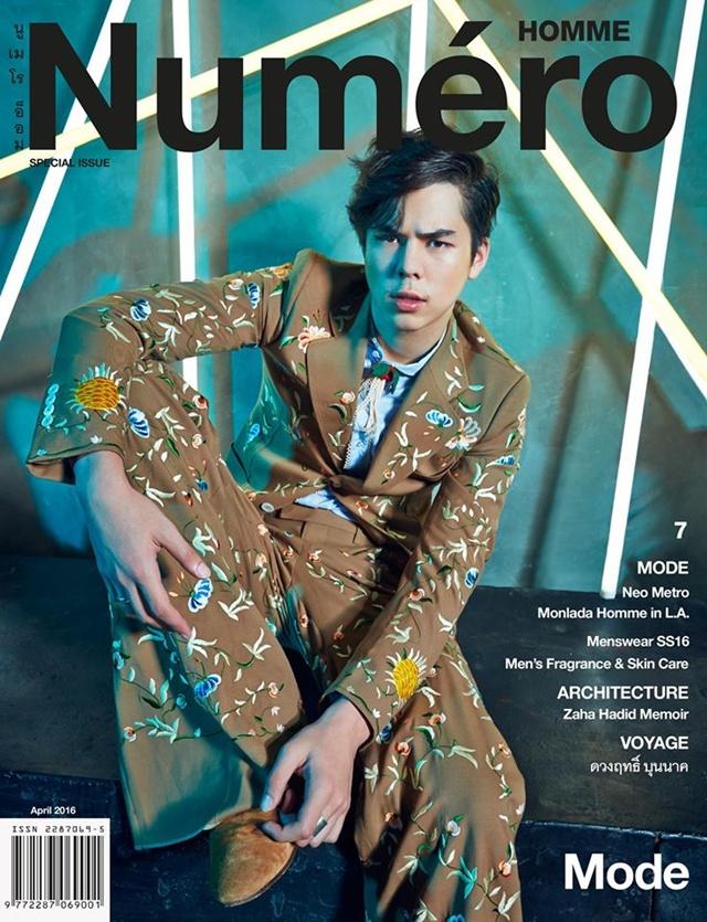 พีช พชร @ Numéro Homme Thailand no.34 April 2016