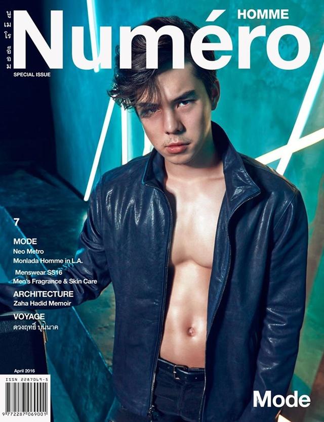พีช พชร @ Numéro Homme Thailand no.34 April 2016