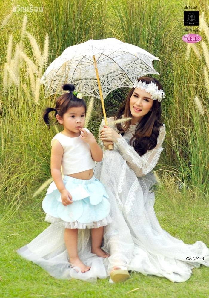 โบว์-แวนด้า & น้องมะลิ @ ขวัญเรือน vol.48 no.1066 April 2016