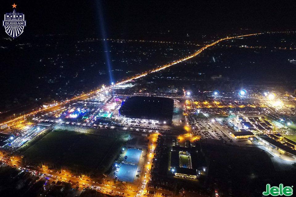 บรรยากาศงานสงกรานต์GUงานช้าง ณ สนามไอโมบาย