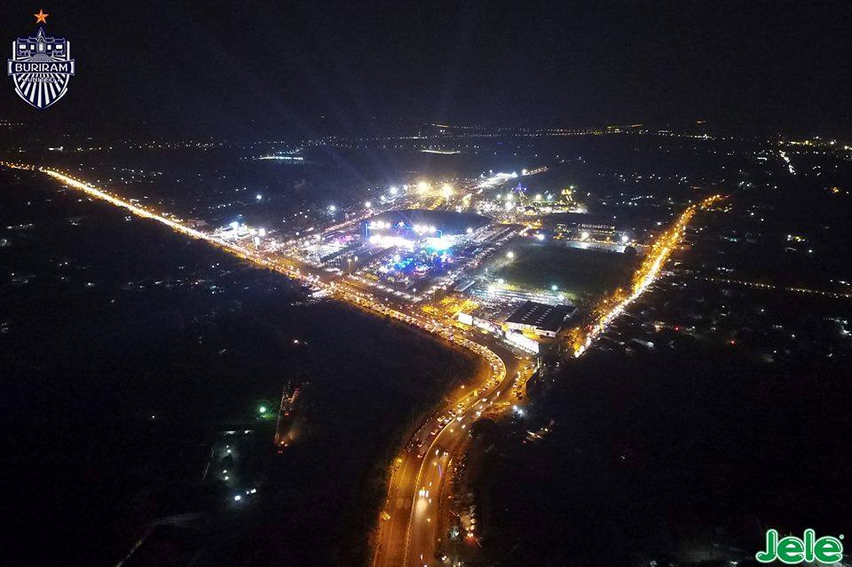 บรรยากาศงานสงกรานต์GUงานช้าง ณ สนามไอโมบาย