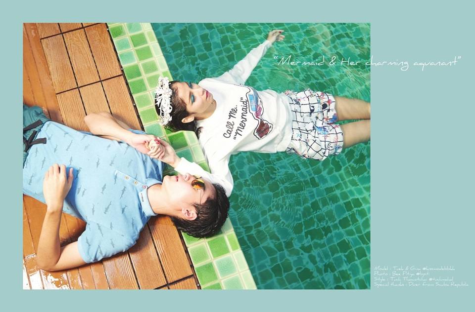 จีน่า (The Face 2) & ตึก ณัฐกฤต @ DA+Life Spring/Summer 2016