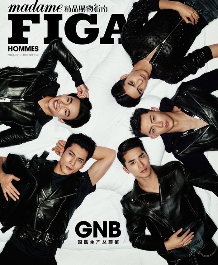 Huang Jing Yu & Xu Wei Zhou @ Madame Figaro China Hommes April 2016