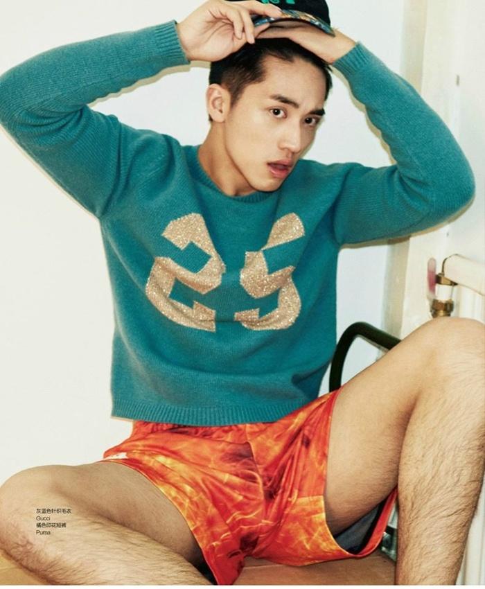 Huang Jing Yu & Xu Wei Zhou @ Madame Figaro China Hommes April 2016
