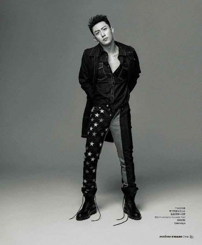 Huang Jing Yu & Xu Wei Zhou @ Madame Figaro China Hommes April 2016