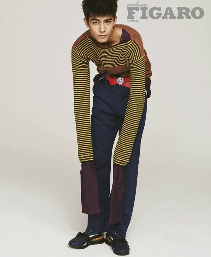 &lrm;Song Weilong‬ @ Madame Figaro China Hommes April 2016