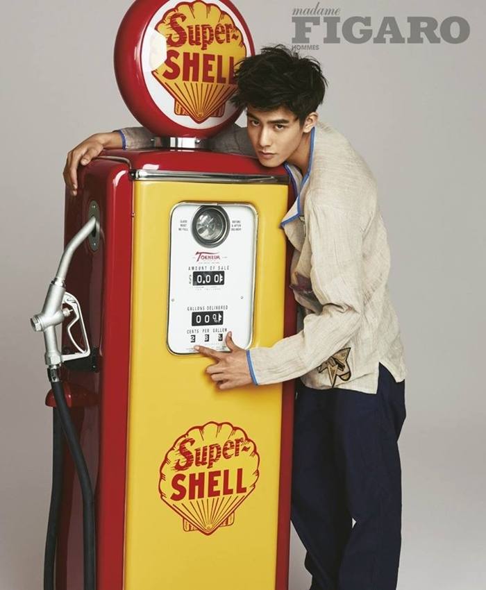 &lrm;Song Weilong‬ @ Madame Figaro China Hommes April 2016