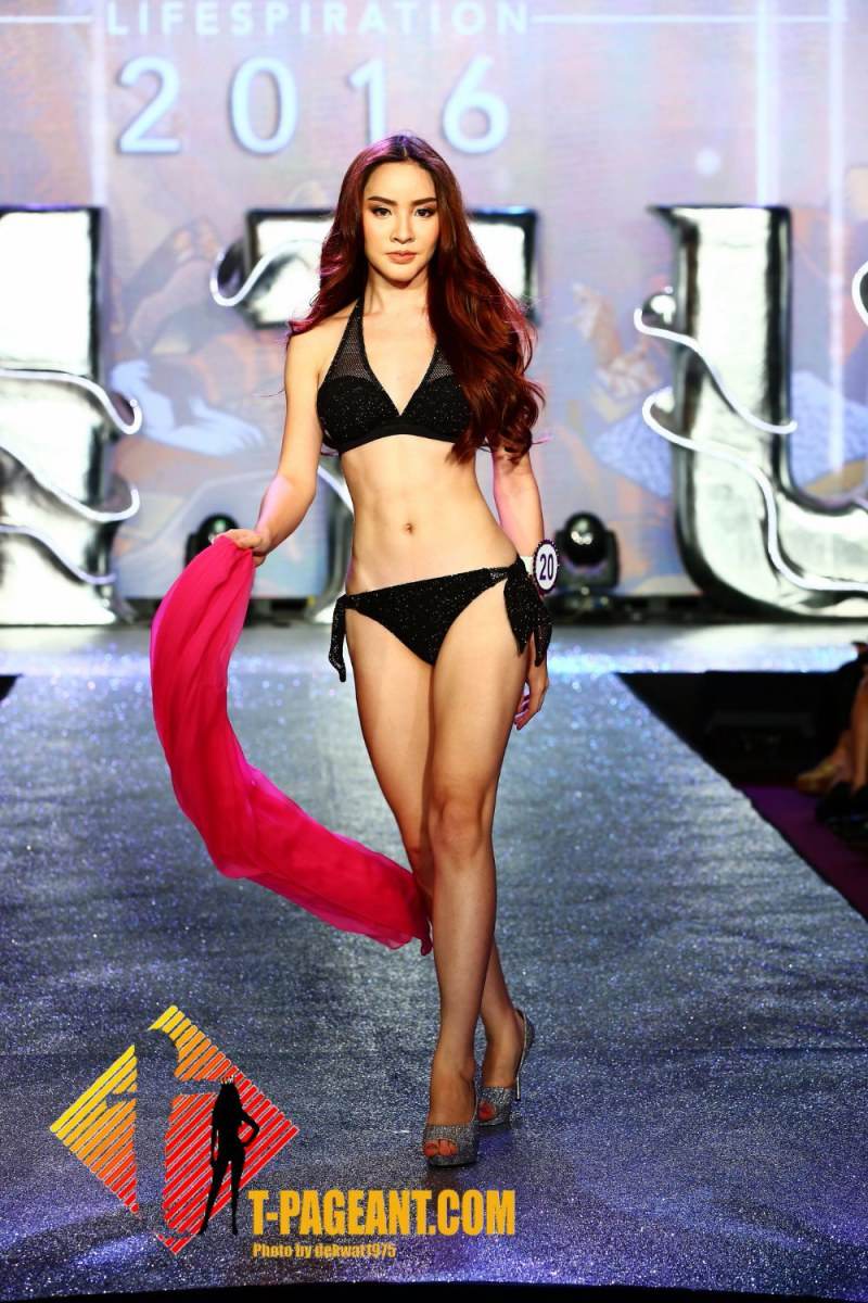 ณัชชาภรณ์ เทพคุณานนท์ ใบไผ่ คว้ารางวัล Miss Fit & Firm ประจำปี 2559 ในการประกวดMiss Tiffany’s Universe 2016