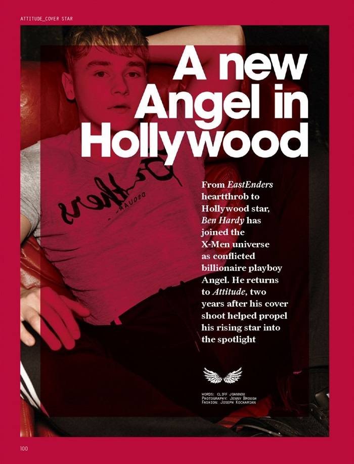 Ben Hardy @ Attitude UK Summer 2016