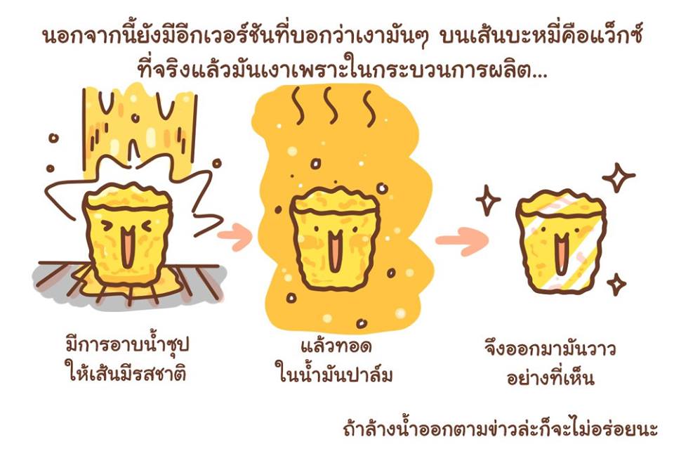 บะหมี่ถ้วยไม่ได้เคลือบขี้ผึ้ง