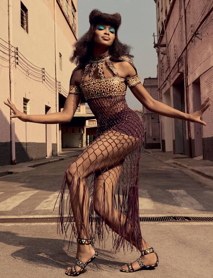 Naomi Campbell @ Vogue Brazil May 2016