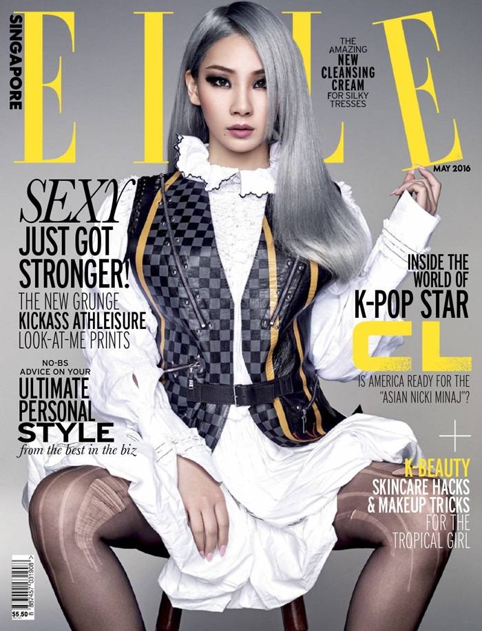 CL @ ELLE Singapore May 2016