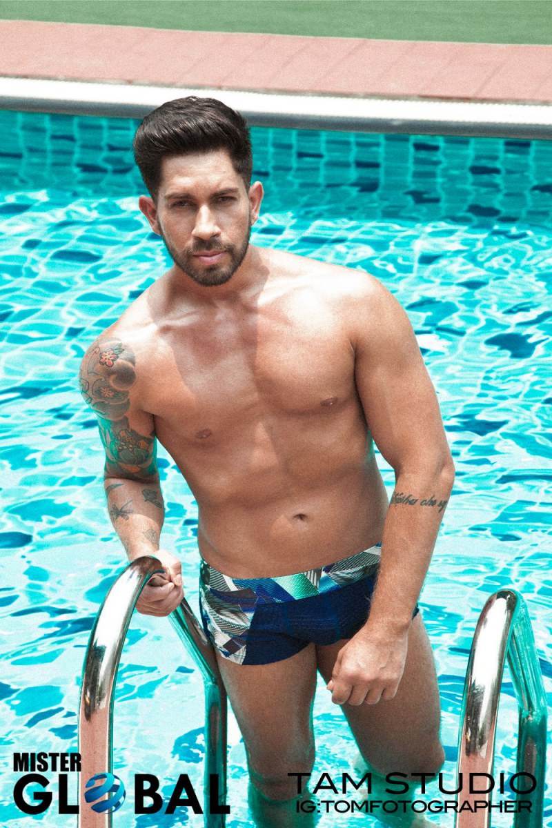 Mister Global 2016 in Swimswear by Koolcheng Trịnh Tú Trung, Tom Nguyễn P4