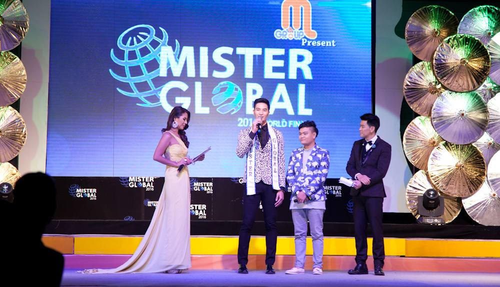 Koolcheng Trịnh T&uacute; Trung - World Final Night - Mister Global 2016
