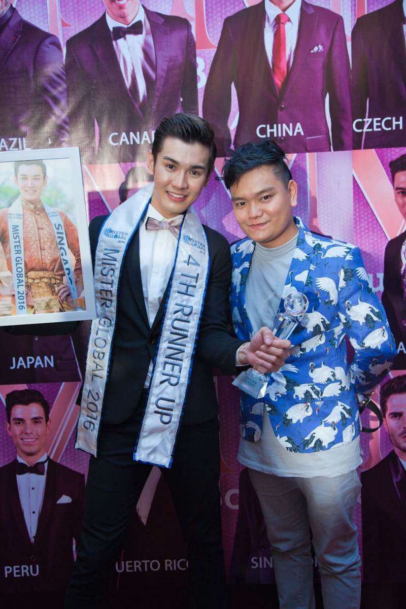 Koolcheng Trịnh T&uacute; Trung - World Final Night - Mister Global 2016