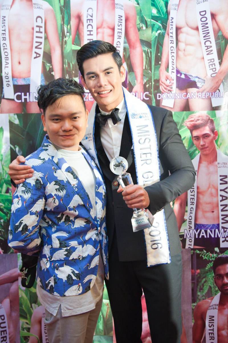 Koolcheng Trịnh T&uacute; Trung - World Final Night - Mister Global 2016