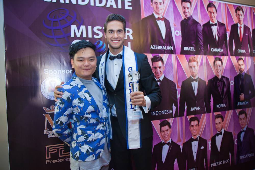 Koolcheng Trịnh T&uacute; Trung - World Final Night - Mister Global 2016