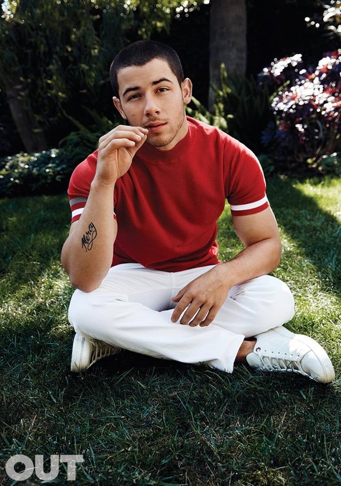 Nick Jonas @ Out Magazine June 2016