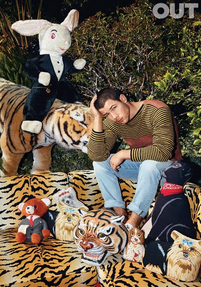 Nick Jonas @ Out Magazine June 2016