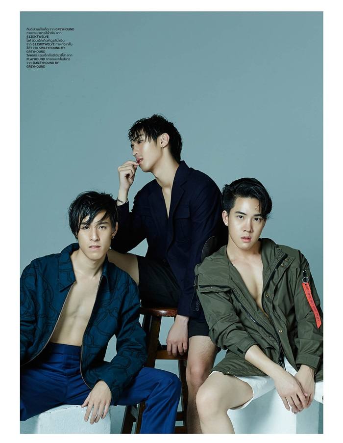 5 หนุ่มจาก U-Prince Series @ HAMBURGER MAGAZINE no.31 May 2016