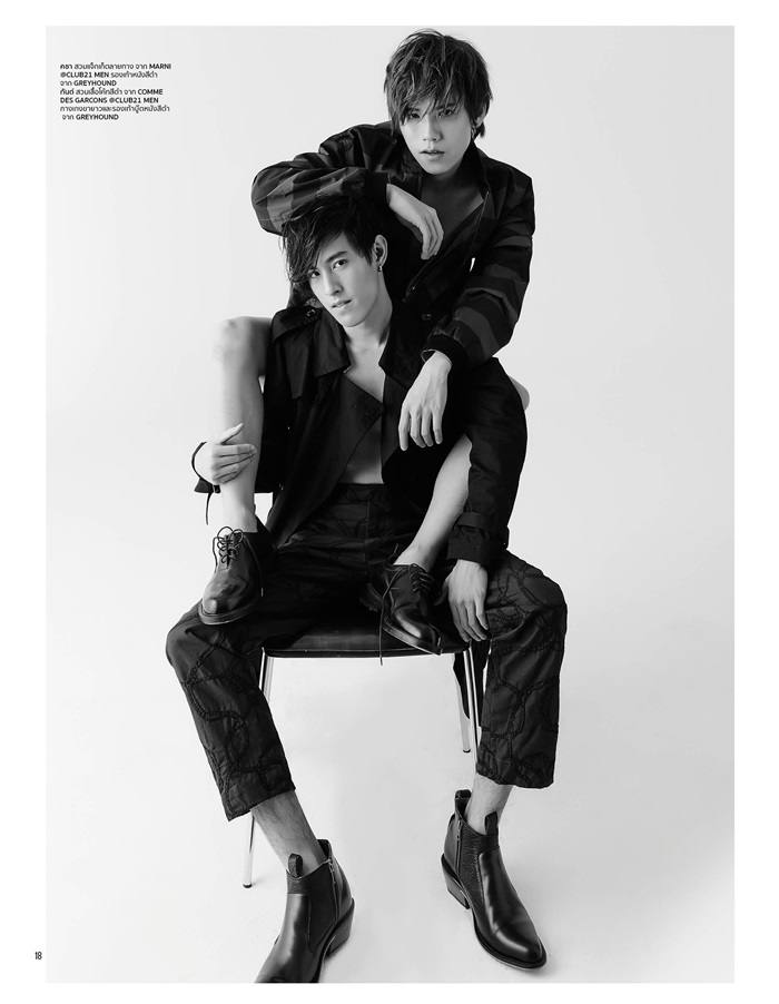 5 หนุ่มจาก U-Prince Series @ HAMBURGER MAGAZINE no.31 May 2016
