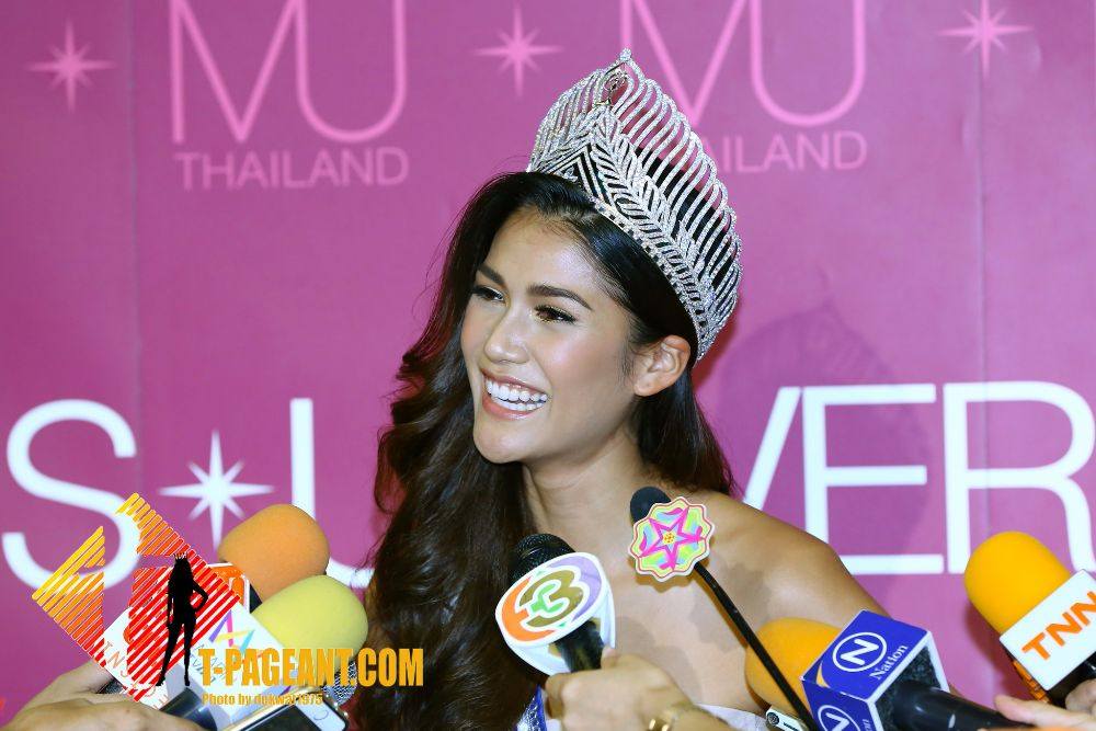 มิสยูนิเวิร์สไทยเเลนด์ 2016 เเถลงข่าวครั้งที่ 1