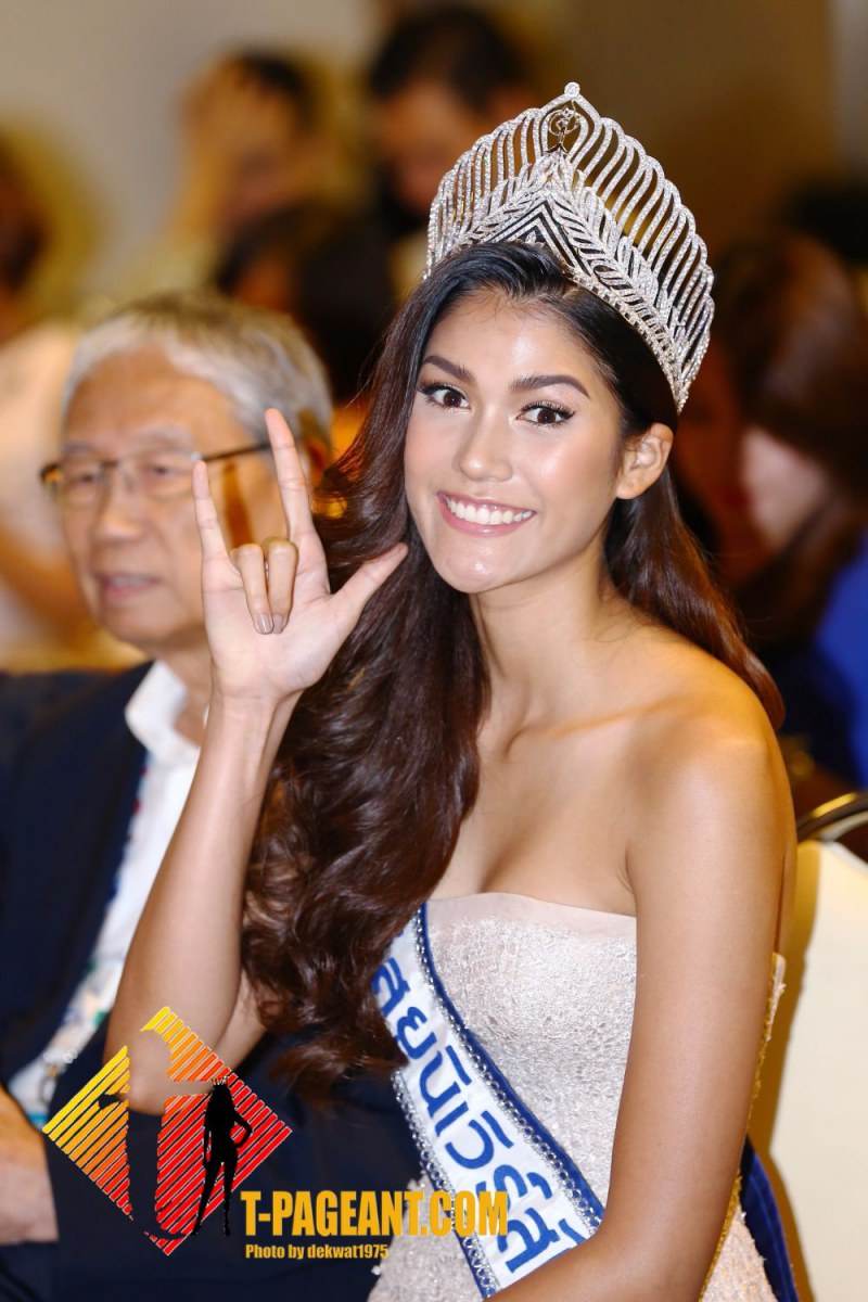 มิสยูนิเวิร์สไทยเเลนด์ 2016 เเถลงข่าวครั้งที่ 1