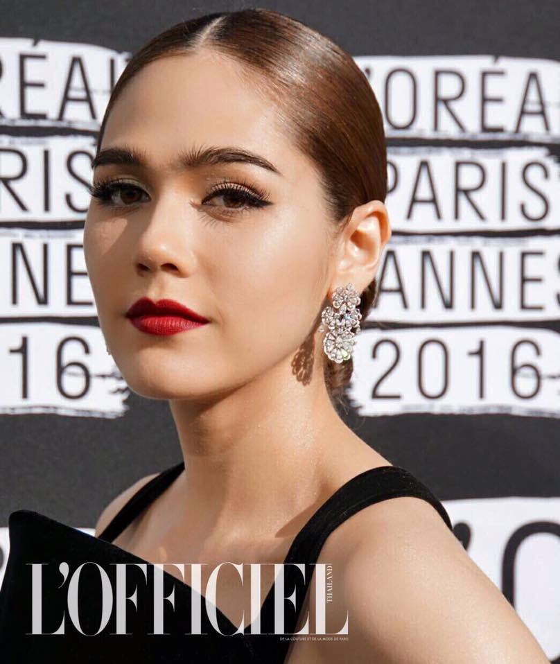 เลอค่า ชมพู่ มาในชุด จากแบรนด์ Jean Paul Gaultier Fall 2015 Haute
