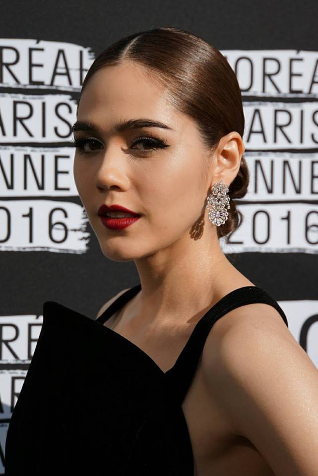 เลอค่า ชมพู่ มาในชุด จากแบรนด์ Jean Paul Gaultier Fall 2015 Haute