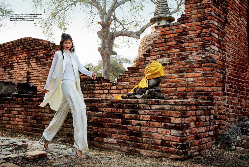 ตะวัน จิรัชญา @ Harper's Bazaar India April 2016