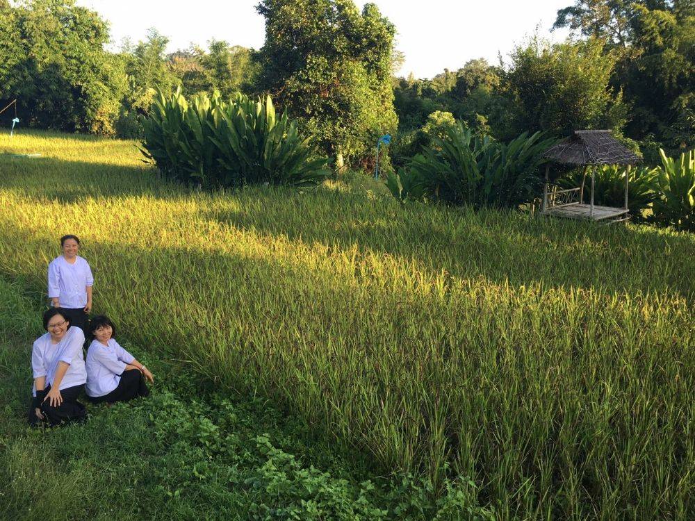 โป้งโมเดล pongmodel ทำบุญ ครบรอบ40ปี