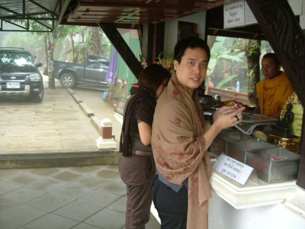 โป้งโมเดล pongmodel ทำบุญ ครบรอบ40ปี
