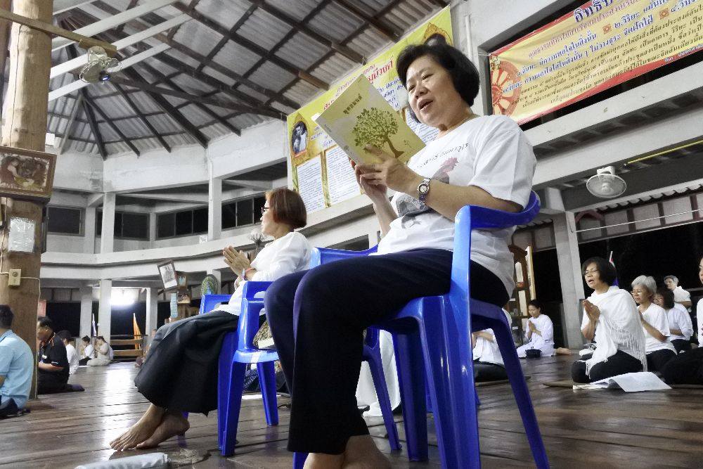 โป้งโมเดล pongmodel ทำบุญ ครบรอบ40ปี