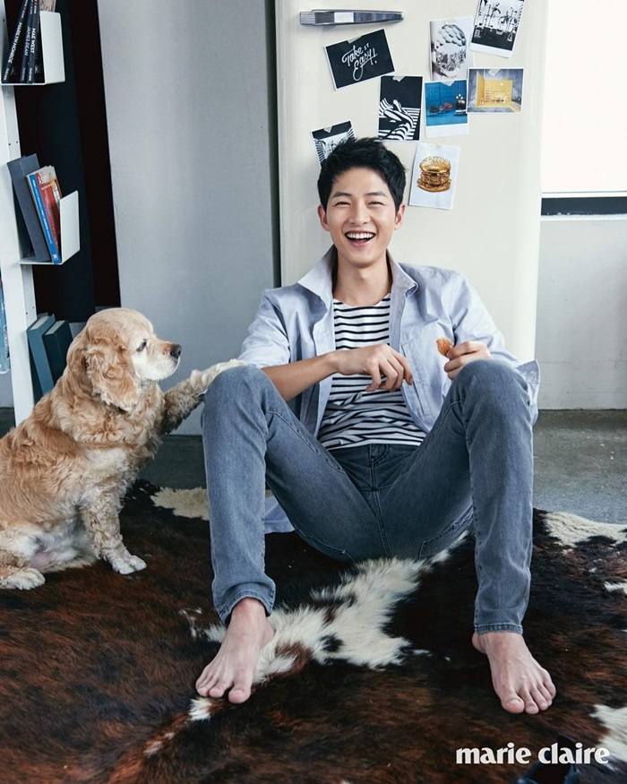 Song Joong Ki @ Marie Claire Korea June 2016