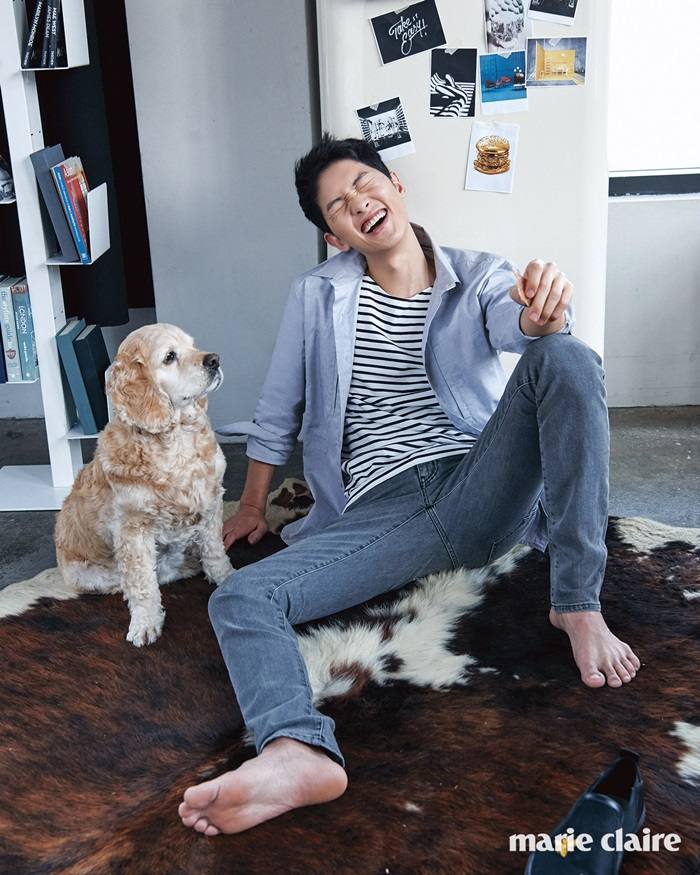 Song Joong Ki @ Marie Claire Korea June 2016