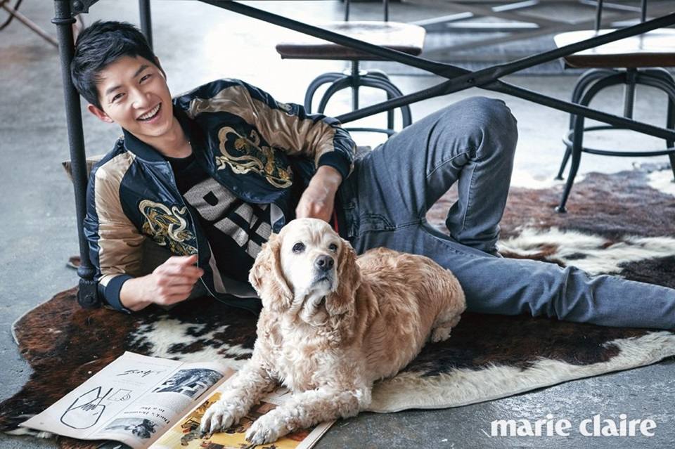 Song Joong Ki @ Marie Claire Korea June 2016